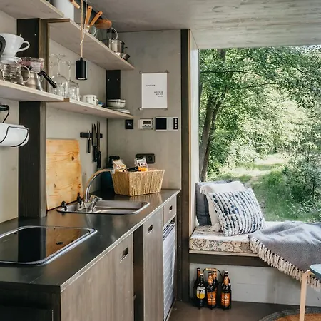 Maringotka Pomněnka By Twofingers Glamping * Dolany (Nachod)