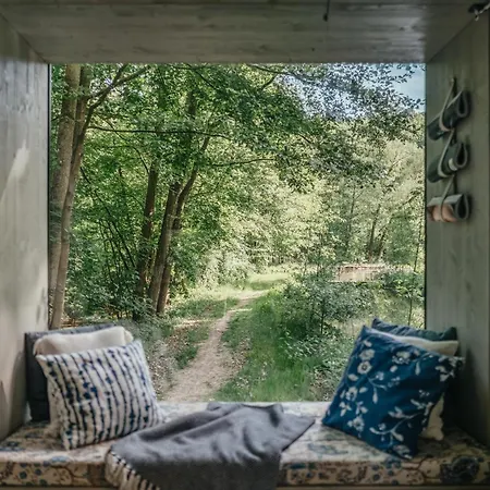 Maringotka Pomněnka By Twofingers Glamping Kemp *